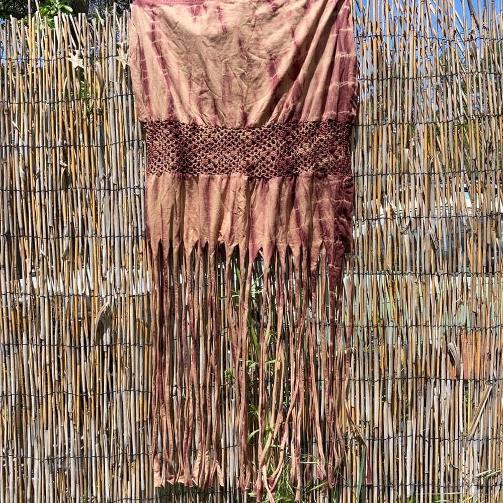 TieDye Crochet Skirt